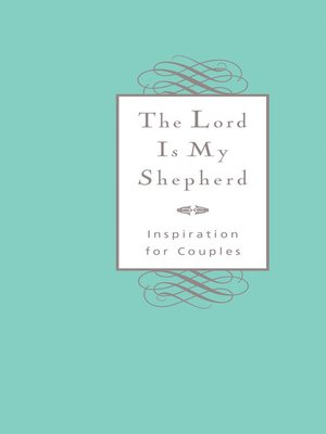cover image of The Lord is My Shepherd